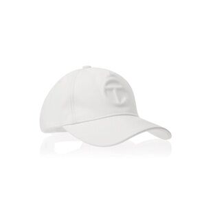 Telfar White Baseball Cap